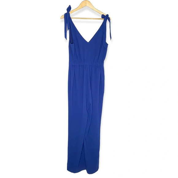✨NWT Cupcakes & Cashmere Lapis Blue Topeka Jumpsuit Women's Size Small - Picture 10 of 12